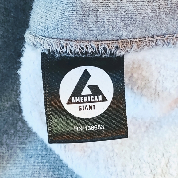 AMERICAN GIANT SPORTSWEAR COMPANY HEATHER GRAY HOODIE JACKET WOMEN'S SIZE S - Picture 7 of 8
